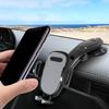 Автомобильный держатель для телефона 360 градусов Вращающаяся подставка Сгибающаяся вниз Панель приборов Держатель для мобильного телефона для автомобильного лобового стекла Навигация