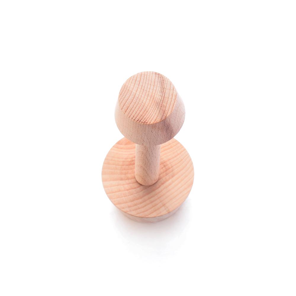 Кухонные принадлежности для выпечки Форма для яичных тарталеток Выталкиватель для выпечки Деревянный трамбовщик для яичных тарталеток Инструменты для тортов