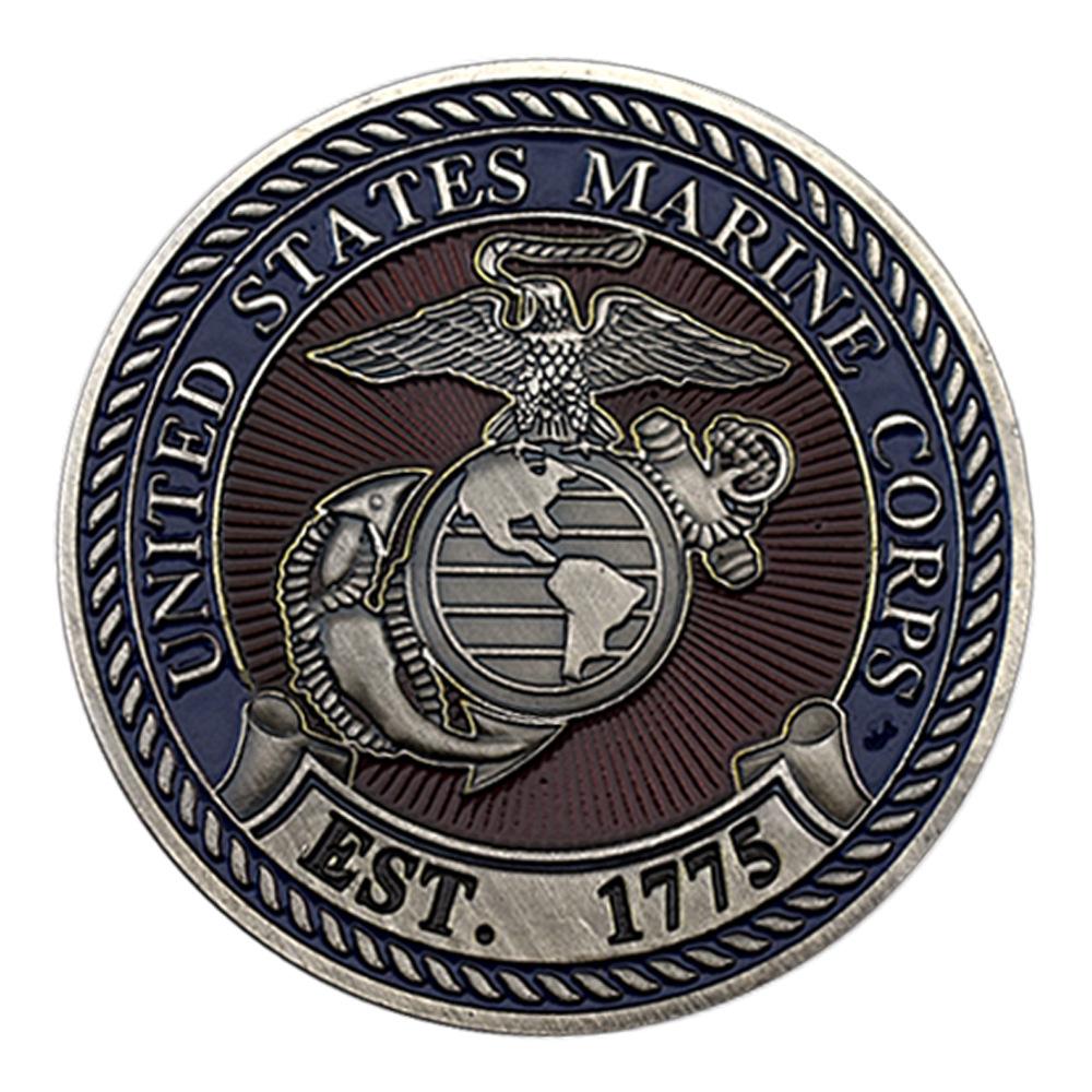US Marine Corps EST.1775 Challenge Coin Commemorative Gift Metal Medal Collection Gift