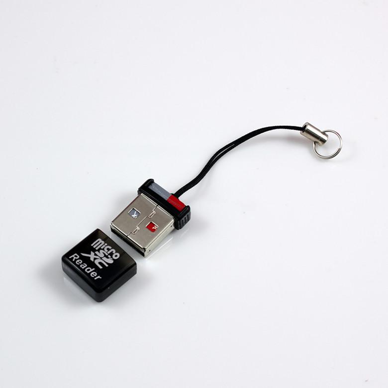 Super Mini USB 2.0 Micro SD Card Flash TF Адаптер для чтения карт памяти для компьютера, ноутбука, автомобиля