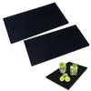 Alpha Depot Bar Mat, Counter, Glass Mat, Draining Mat, Bartender, Stylish (30cm X 15cm X 2 Panels)
