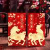 6Pcs 2026 Chinese Horse Year Red Envelopes Creative Spring Festival Red Packet Traditional Lucky Money Pockets  Year Gifts