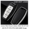 4 Buttons Shell Fob For Great Wall Haval Jolion 2022 H6 H7 H4 H9 F5 F7 F7X F7H H2S GMW Dargo TPU Car Key Case Cover Accessories