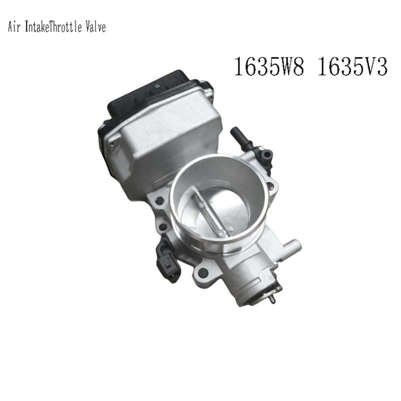 Клапан для 307 CC 307 407 607 807 Citroen C4 C5 II XSARA II PICASSO C8 Совместимый 1635W8 1635V3 Впускной клапан дроссельной заслонки