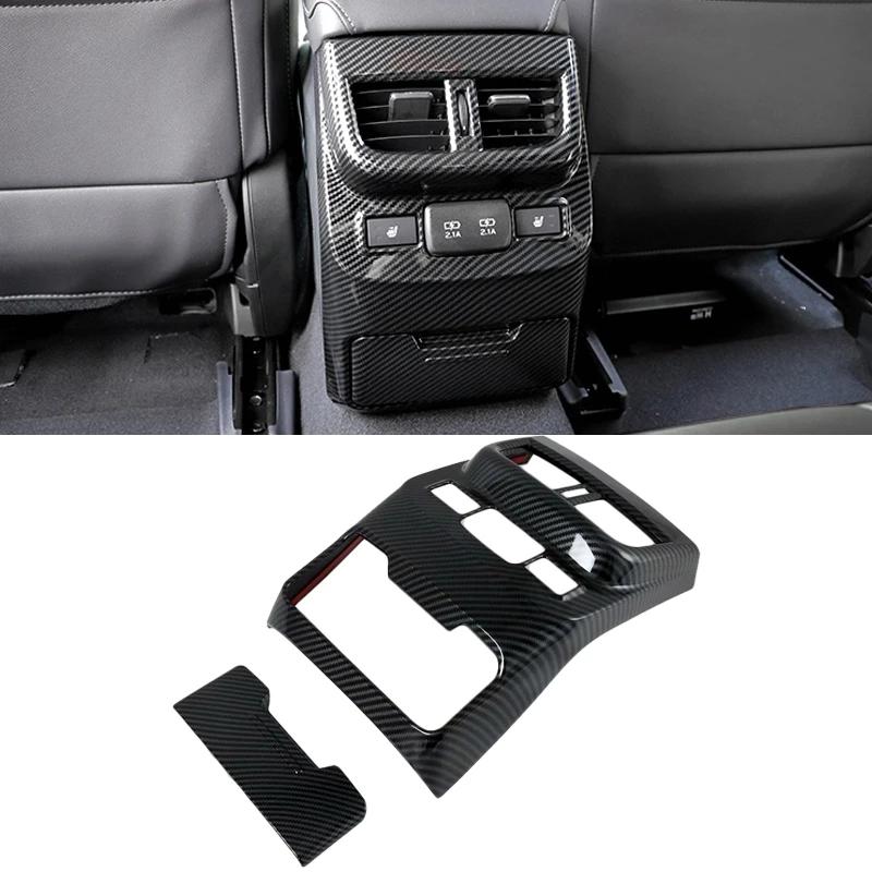 For Subaru Outback 21 Interior Accessoires ABS CarbonFiber Decoration Cover window lift swtich gear shift panle cover