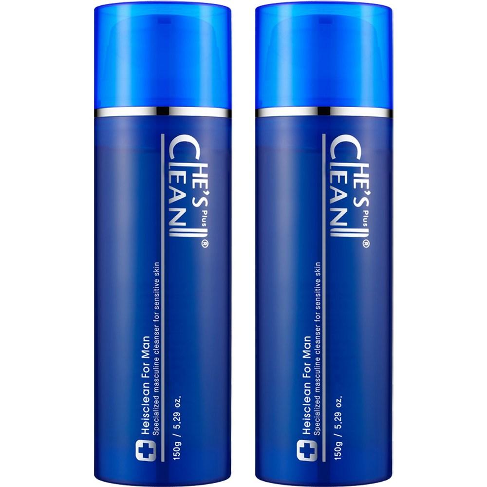 His Clean for Men Мужское очищающее средство, 150 г, 2 шт.