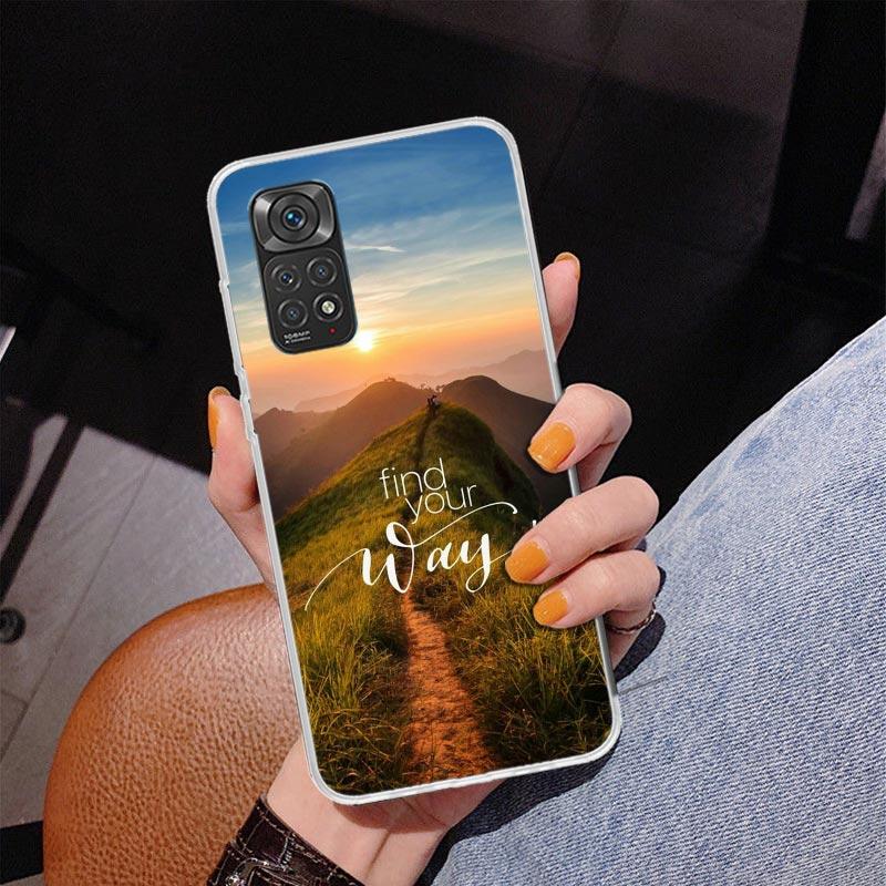 Travel Mountain Beach Proverb Phnoe Case for Phnoe Case for Xiaomi Redmi Note 15 14 14S 13 Pro Plus 12 12S 11S 11E 10S 10 11T 5G