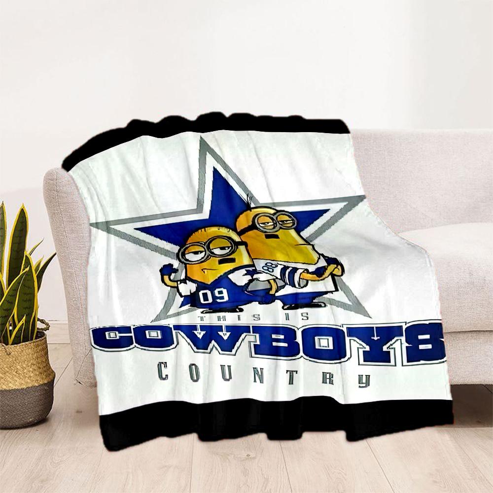 Dallas Blanket Durable Comfort Suitable for Chair Office Chair Picnics for All Seasons Digital Print Unique Gift for Family and Friends Camping