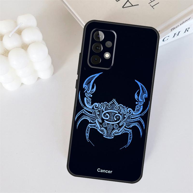 Знак зодиака для Samsung Galaxy A56 A36 A26 A16 A05 A06 A22 A32 A52 A54 A34 A14 A55 A15 A53 A33 A35 Чехол