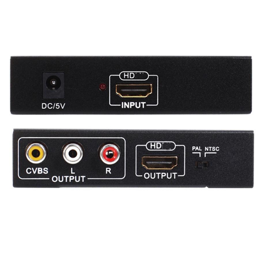 4K HD в AV Конвертер 1080P 60 Гц HD в CVBS RCA Композитное Видео 2 в 1 HD Сплиттер для PS Монитора ТВ Проектора Камеры