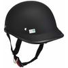 Bike Parts Center Helmet Half Long Ducktail Matte Black Free Size (Head Circumference 57cm~less Than 60cm) 722205