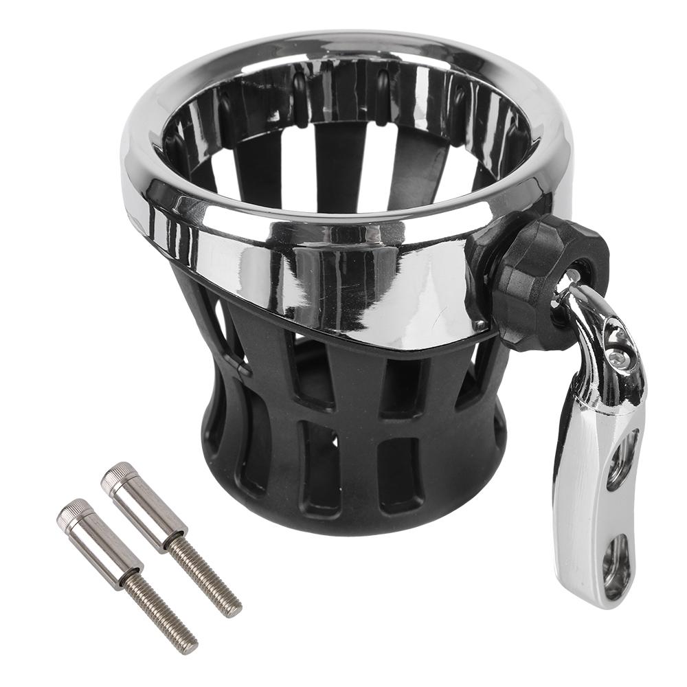 Water Bottle Mount Motorcycle Drink Cup Holder Aluminum for Honda Goldwing GL1800 2018-UP Handlebar Beverage Support Bracket