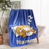 Custom Name LankyBox Theme Printed Blanket - Perfect for Couch, Bed, Travel & Outdoor Use | Machine Washable, Cozy & Durable.