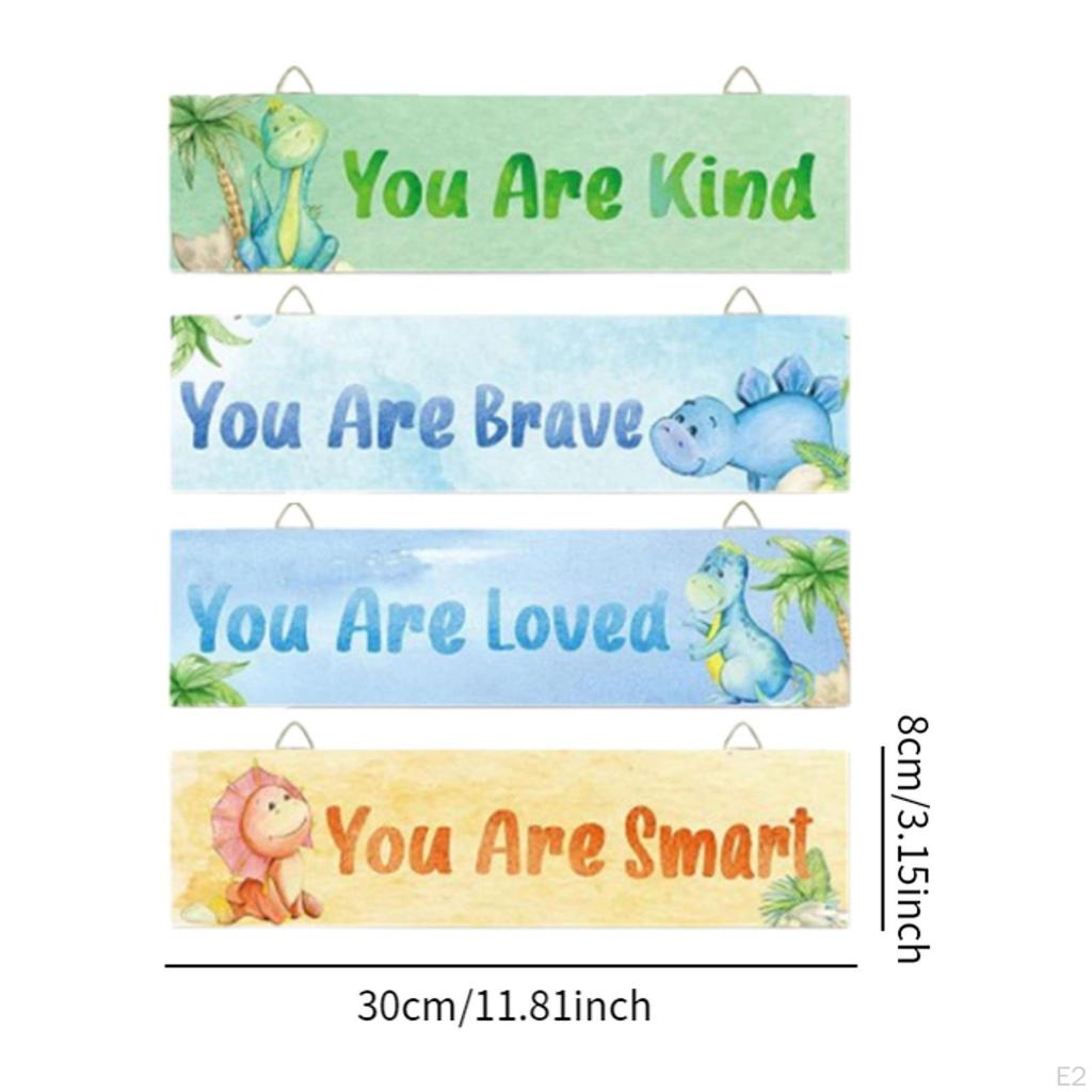 4x Вдохновляющие настенные художественные знаки, мотивирующие декоры, для друзей по декору комнаты