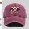 pc Vintage Paw Print and ClawShaped Letter Print Baseball Cap with DOG Lettering Home Casual Printed Design Leisure Hat Tr
