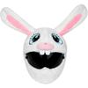 Motorcycle Helmet Cover Funny Cartoon Plush Full Face Covers Rabbit / Goat Motorbike Helmet Headgear For Moto Headgear Accessory