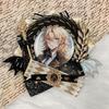 G триггер Ита Розетка для Can Winged Ita Bag Ручной работы Черные значки, Розетка, Дьявол, 57мм, 58мм, Украшение, Розетка, Лента,