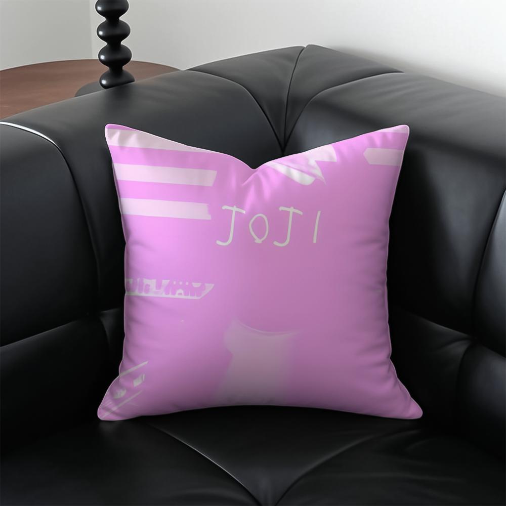 JJoji Album cover Cushion Cover Pillow Case Antidustmite Invisible zipper silky plush cushion