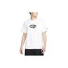 Sportswear Logo Crew Neck Short Sleeve T-Shirt Men Tops White FQ3753-100