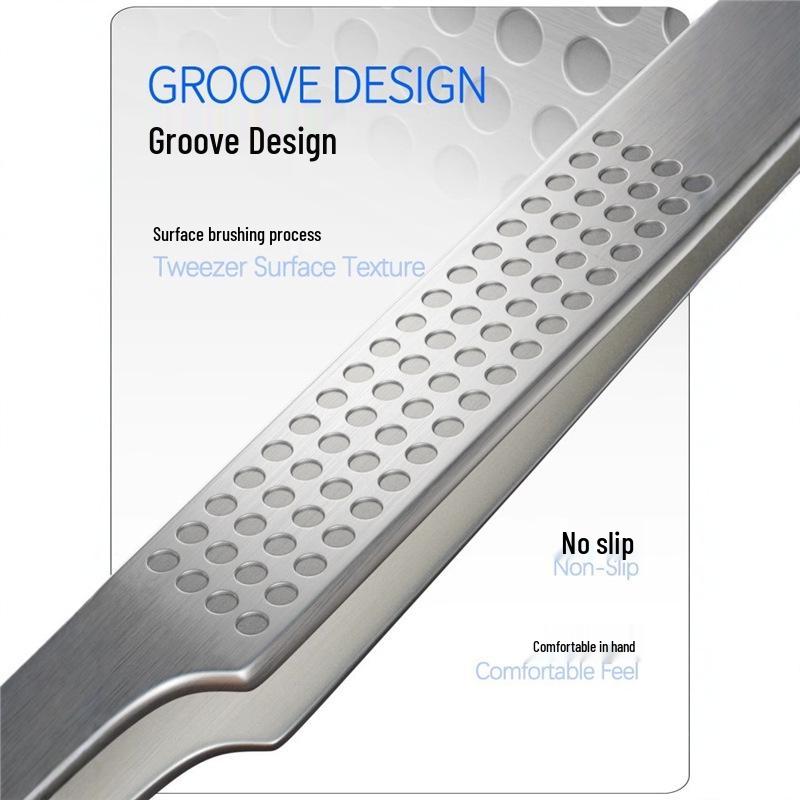 Repairman Ultra-fine Non-magnetic Stainless Steel BGA Soldering Tweezers - Heat-resistant & Anti-corrosion for Chip Positioning