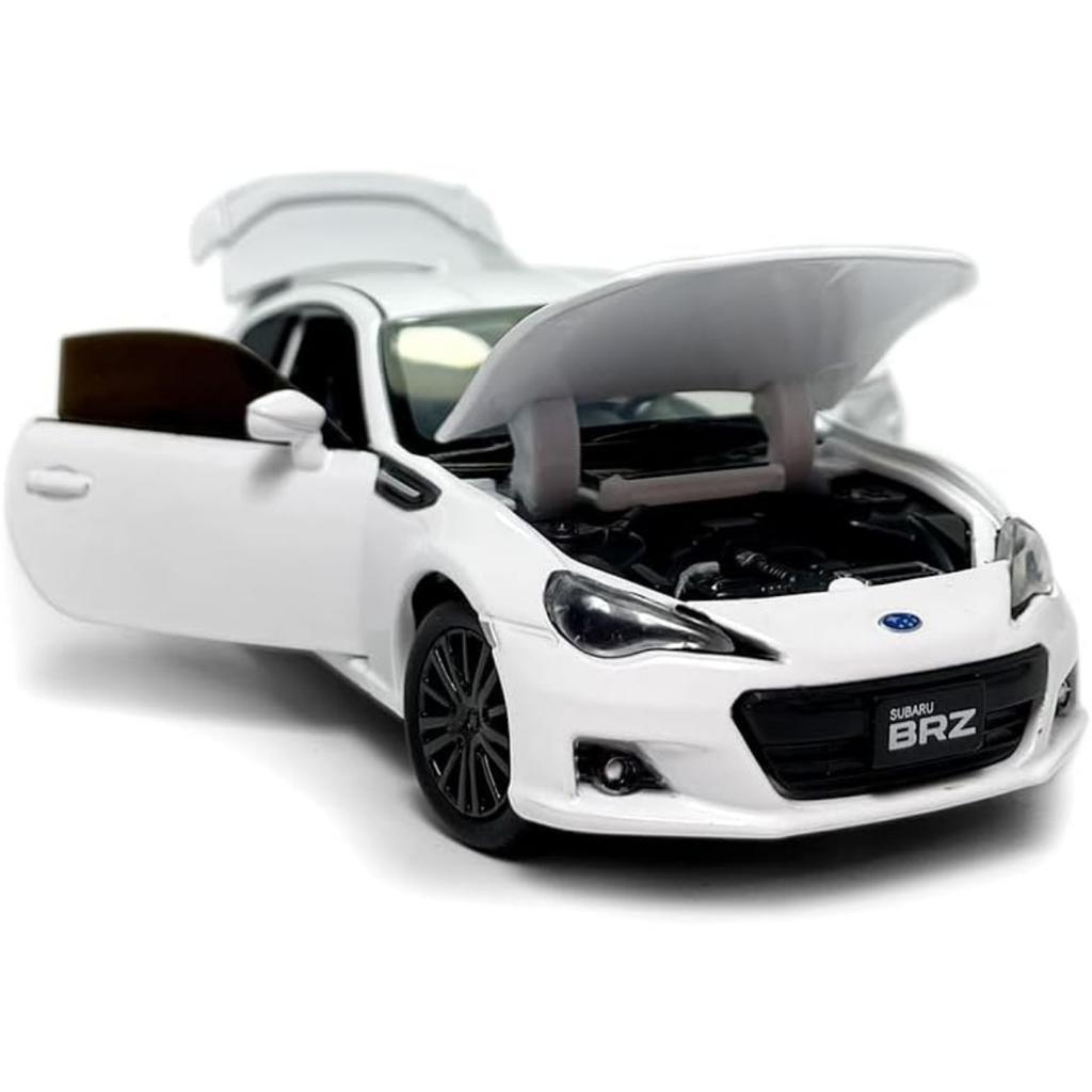 1/32 масштаб Subaru 2017 BRZ модель автомобиля литые игрушечные машинки металлические детские литые машинки, двери открываются, со светом, игрушки для детей подарки коллекция дисплей