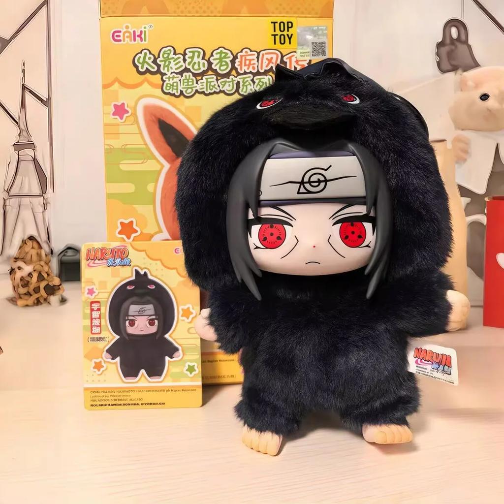 @@% Наруто Шиппуден Серия Вечеринка Милых Зверушек Блайнд Бокс Ручная Работа Плюшевая Кукла Украшение Модная Игра_%