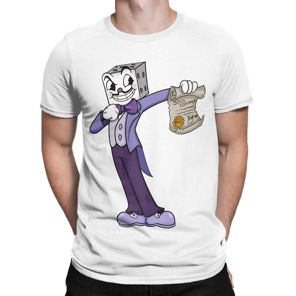 Dice Cuphead Novelty 100 Cotton Tshirt Cuphead Tees Tops For Unisex