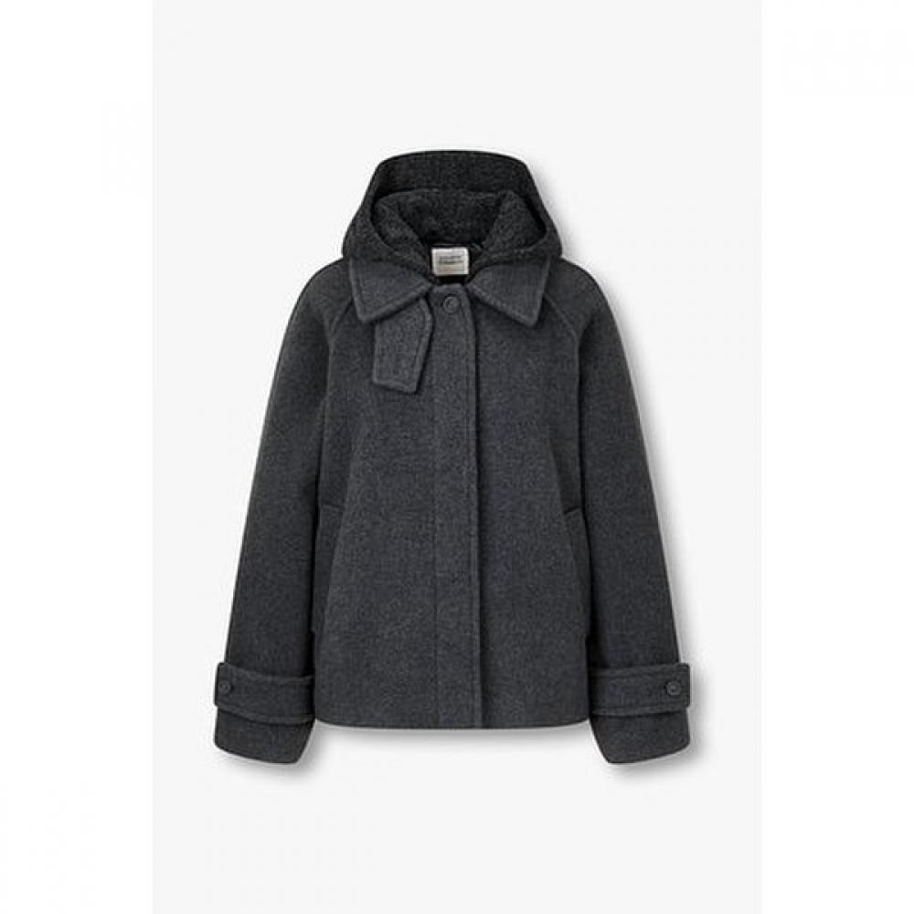 Studio Tomboy Knit Hood Point Short Coat 9166413881