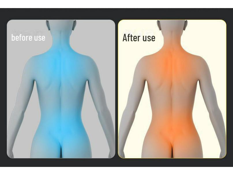 Умная многозонная массажная подушка: Поддержка поясницы для шеи, талии, спины, плеч, домашнего отопления