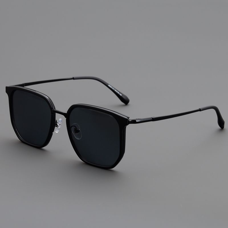 Поляризованные солнцезащитные очки мужские квадратные большие очки для коррекции близорукости женские очки для вождения и рыбалки