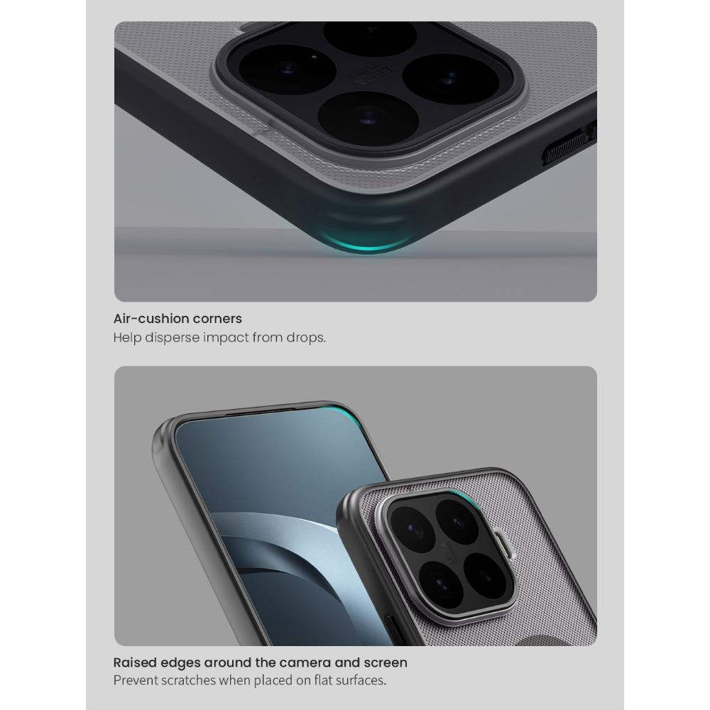 NILLKIN Магнитный чехол для Xiaomi 17T / 17T Pro, матовый Shield Pro, ТПУ + ПК, жесткая крышка