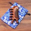 Round - Tooth Little Fish Massage Comb Sandalwood Head Massage Comb  for Stress Relief