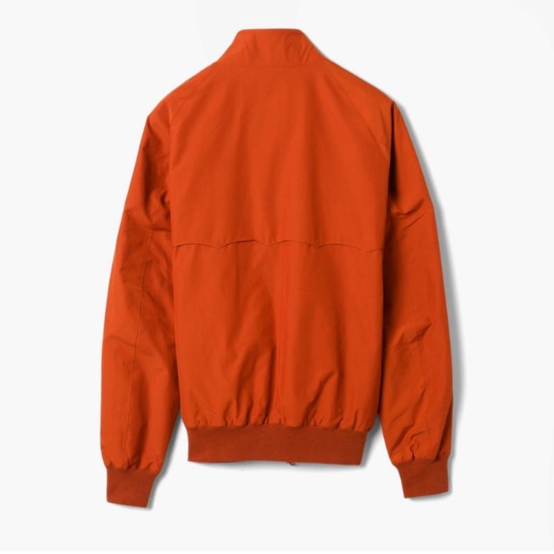 Baracuta G9 Harrington Jacket Flame Cuf1m20001f14