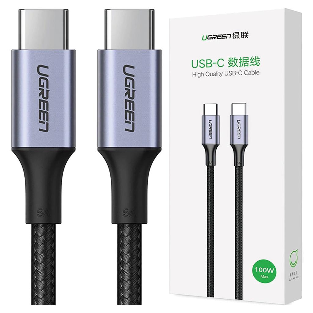 Kabel Usb-C Do Usb-C Ugreen Us316, 100W, 1.5M (Czarny)
