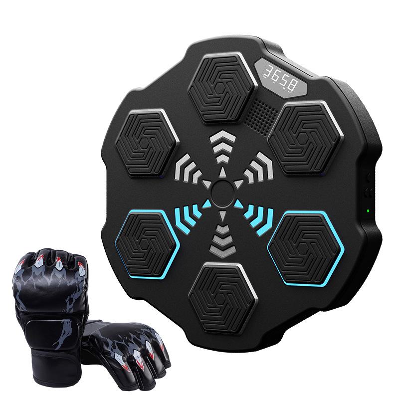 Трансграничная Bluetooth-мишень для бокса, домашнее освещение для фитнеса, музыкальный тренажер для бокса, детский боксерский автомат, настенная мишень для бокса