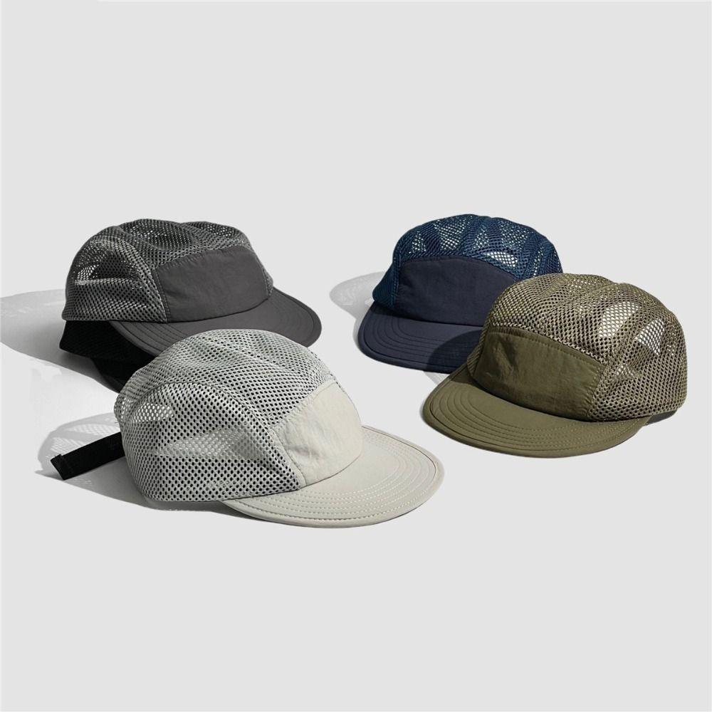 INS Men Fishing Caps Quick Dry Sports Mesh Caps Elegant Mesh Baseball Caps Outdoor