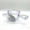 Unbreakable Transparent Teapot (Clear, with Noguchi Kumataro Tea Garden Exclusive Logo) Includes Tea Brewing Instructions Leaflet Made In Japan