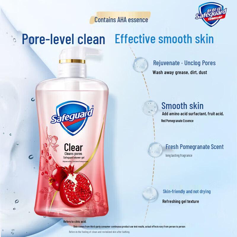 Safeguard Red Pomegranate Shower Gel