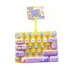 Transparent Dual-Tone Mini Keyboard Pendant 26-Key Keyboard Keychain  Desktop Decoration