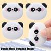 Two-headed Panda Rubber Traceless Writing Correction Tool Kawaii Heat Eraser