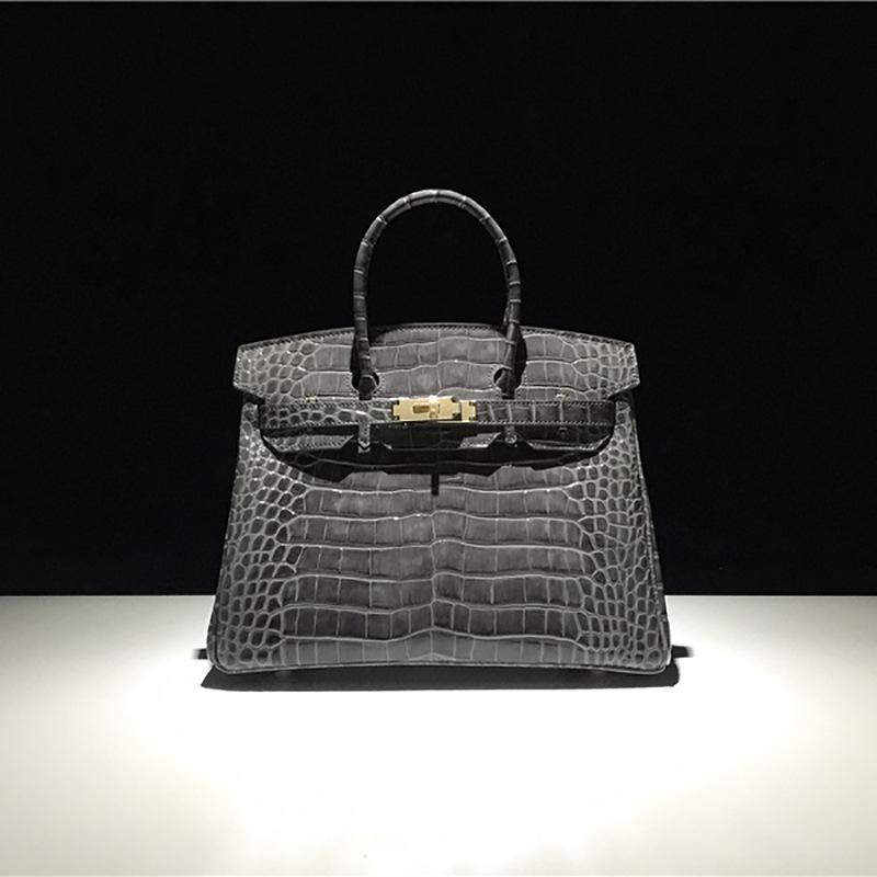 Genuine Leather Yellow Cowhide Chain Metal Bag Fashion Large Capacity Timeless Versatile Womens Single Shoulder Handbag Tote Bag Easy To Match