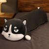 80 /100cm Giant Cartoon Animals Plush Sleep Pillow Stuffed Dinosaur Husky Dog Shiba Inu Hamster Cattle Plush Toys For Kids Baby