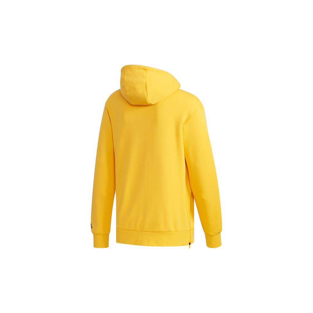 adidas Hs повседневный спортивный пуловер с капюшоном, мужские топы, золотой EH3780