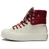 Chuck Taylor All Star Удобные Универсальные Высокие Кеды из Канваса Женские кроссовки Молочно-белые A19074C