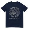 Emotional Support Husband Do Not Pet Funny Monkeyfunny Meme Tshirt