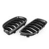 Front Kidney Grill Grilles Carbon Fiber Fit BMW E90/E91 LCI 3 Series 2008-2012