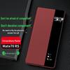 Huawei Pura 80 & Mate 70 Series Smart Window Flip Vegan Leather Case