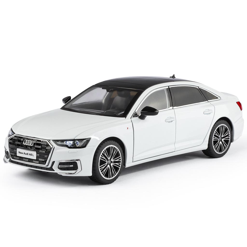 1:Масштаб 1:24 Модель автомобиля Honda Accord A6L Игрушка Металлический корпус Прочный долговечный автомобиль Амортизация Двери открываются Миниатюрные модели Детские игрушки