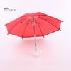 Doll Umbrella Cute Decorative Solid Color Dollhouse Open Close Umbrella Decoration Daily Use