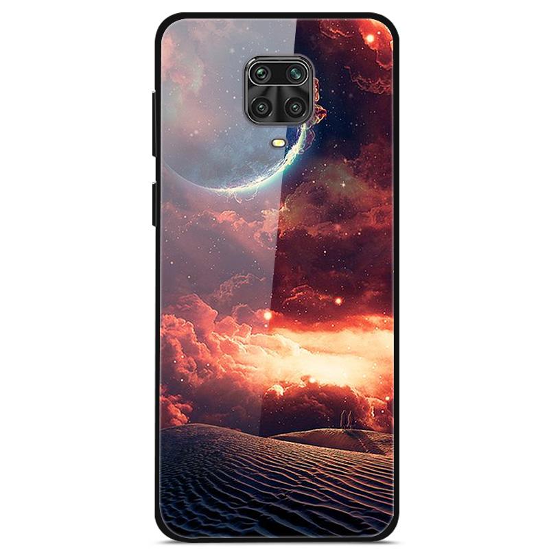 Закаленное Стекло Чехол Для Xiaomi Redmi Note 9S Чехол Мягкий Бампер Жесткий Стеклянный Чехол Для Xiaomi Redmi Note 9 S 9S Pro Max Чехол Для Телефона
